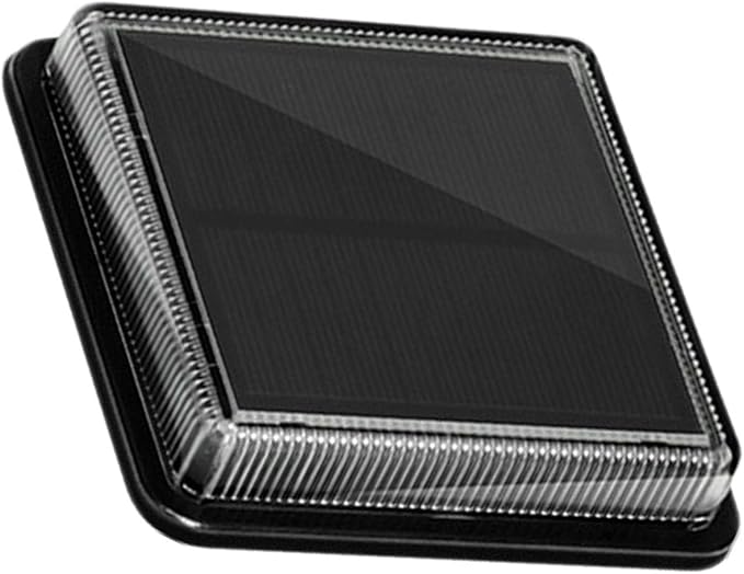 VILLCASE Solar Step Light LED Stair Lamp Waterproof Outdoor Solar Garden Lighting Decorative Landscape Pathway Light for Lawn and Patio