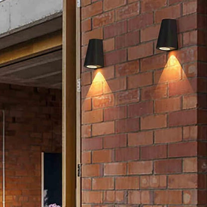 Uonlytech Wall Sconce Light Indoor Wall lamp Solar Light Outdoor Sconce Outdoor Porch Garden lamp Down Garden Solar Porch up and Down s LED