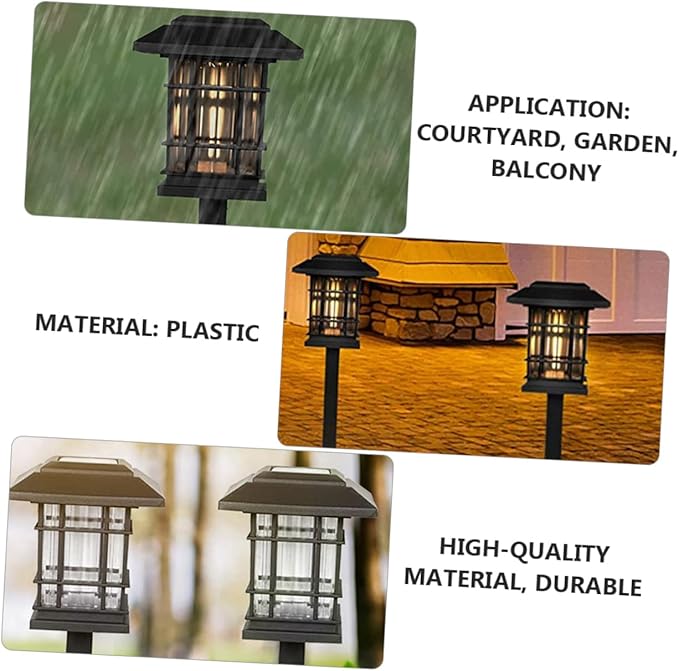 1set Outdoor Landscape Lights Solar Led Lights Pathway Lighting Solar-Powered Long-Life Energy-Saving | Lumora