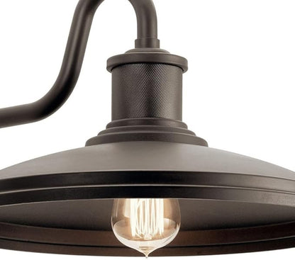 Kichler Allenbury 14" 1 Light Outdoor Wall Light with Textured Black