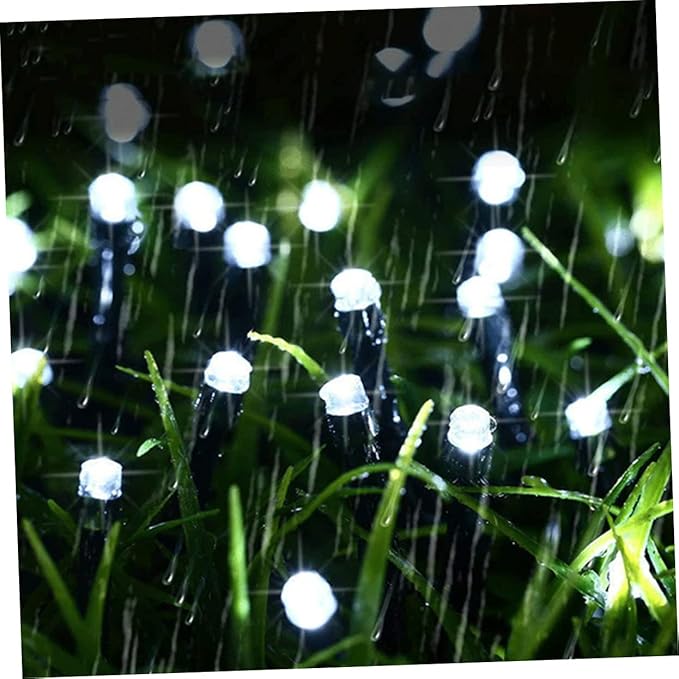 Uonlytech 2 Sets 10M Waterproof Solar LED String Lights 100 LED Outdoor Fairy Lights for Garden Trees Decor | Lumora