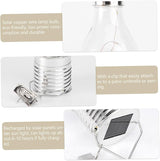 DOITOOL 6pcs Solar Powered Copper Wire Led Hanging Bulb Warm White Light for Garden Patio and - Outdoor Wall Light | Lumora