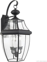 Urban Ambiance Luxury Colonial Outdoor Wall Light, Large Size: 22.5" H x 12.25" W, with Tudor Style Elements | Lumora