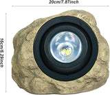 Solar Rock Spot Light – Outdoor Garden Landscape Spotlight | Waterproof Resin Simulated Stone Lamp | LED Lawn Tree | Lumora