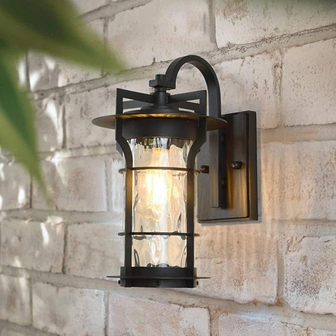 Retro Victoria Antique Outdoor Wall Light,Fashion Vintage Clear S Lamp,E26 Waterproof Courtyard Garden Balcony | Lumora