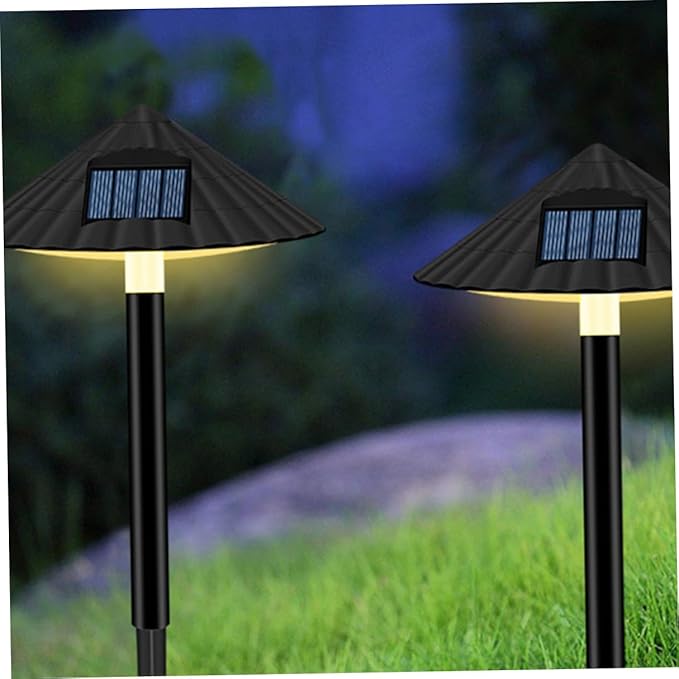 Solar Energy Lawn Lamp with Light Sensor, Waterproof Outdoor Garden Path Light, Warm LED Landscape Lighting for Yard Decor