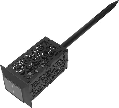 Hyuduo Solar Pathway Lights IP65 Decorative Landscape Lighting for Yard Patio Walkway with Automatic Charging Outdoor Decoration