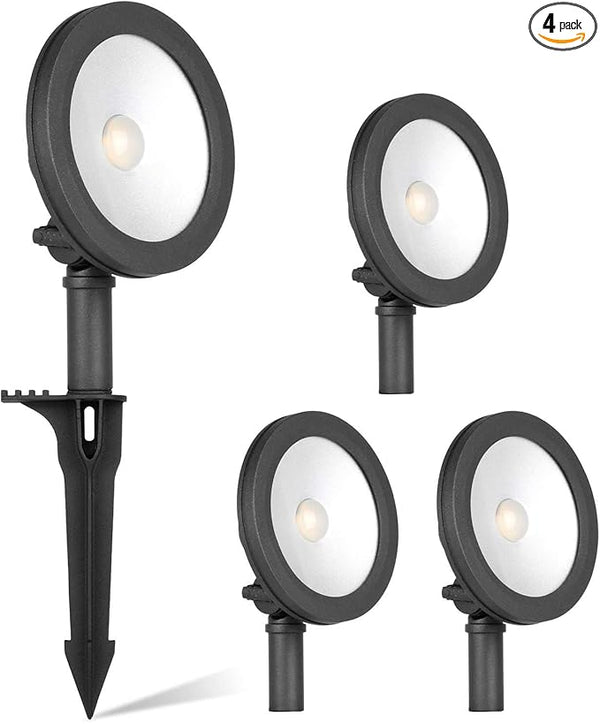 hykolity Low Voltage LED Landscape Wall Wash Light, 7.4W 430LM 12V-24V Wired Outdoor LED Spotlight, 50 Watt | Lumora