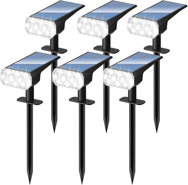 DINGLILIGHTING Solar Lights Outdoor Waterproof: IP65 Led Spot Light Decorations for Garden - 3 Lighting Modes Solar | Lumora