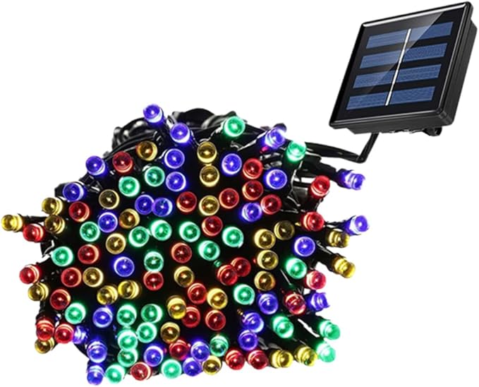 Solar Powered LED String Lights Beads Colors Decorative Outdoor Garden Patio Lawn Lighting for Festive Parties | Lumora