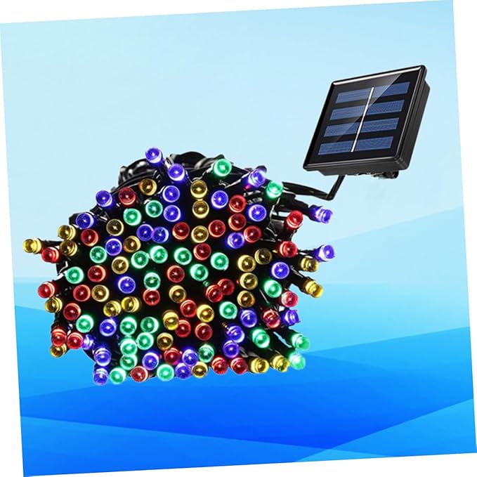 100LED Waterproof Solar LED String Lights 10M Outdoor Decorative Lights for Garden and Tree Suitable for Lawn Decor | Lumora