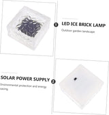 Lurrose LED Solar Pathway Lights Waterproof Outdoor Garden Ground Light Decorative Landscape Lighting for Patios | Lumora