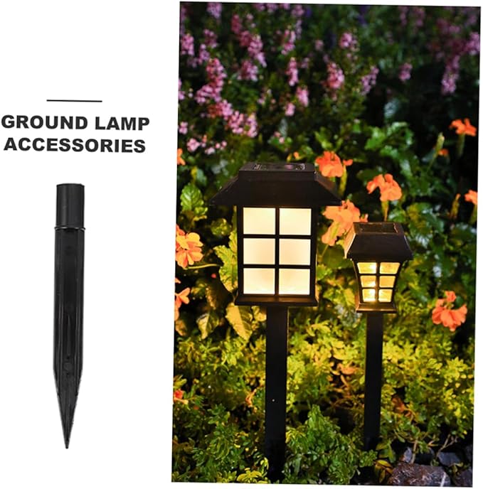 MERRYHAPY 30pcs Luminous Floor Lamp Led Ground Stakes Outdoor Solar Pathway Lights Replacement Stakes Plastic | Lumora