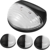 HOMSFOU Outdoor Led Solar Pathway Lights 4 Pack for Stairs Fence Garden Low Lighting | Lumora