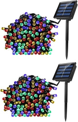 2sets Solar String Lights with Led Lights for Outdoor Patio Decoration Modes for Gardens Trees and Balconies | Lumora
