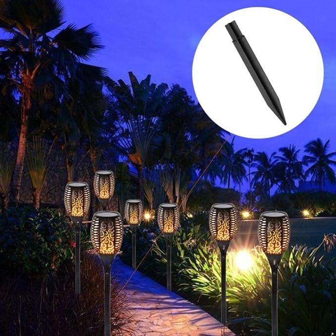 Solar Light Replacement Stakes with Extension Tubes and Connectors for Outdoor Landscaping Path Lights | Lumora