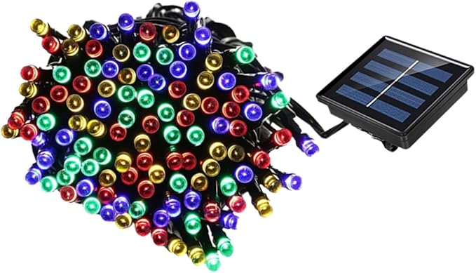 Solar Led String Lights with Beads Decorative Outdoor Lighting for Garden Lawn and Events Eco-Friendly and Energy | Lumora