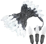 Novelty Lights 24FT 70 LED C6 Permanent Christmas Lights, Commercial Grade LED - Outdoor Security Flood Light | Lumora