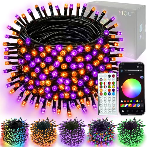 Smart Color Changing Christmas Halloween Tree Light String 79 FT 200 LED