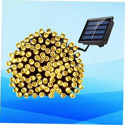 Solar LED String Lights Outdoor Decorative Lamp for Garden Patio Lawn Warm White Fairy Lighting for Weddings Parties
