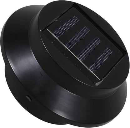 6-Pack Solar Fence Lamp Overhang Light Waterproof LED Garden Lights for Outdoor Use Energy-Saving Solar-Powered Lighting for Pathways and Patios
