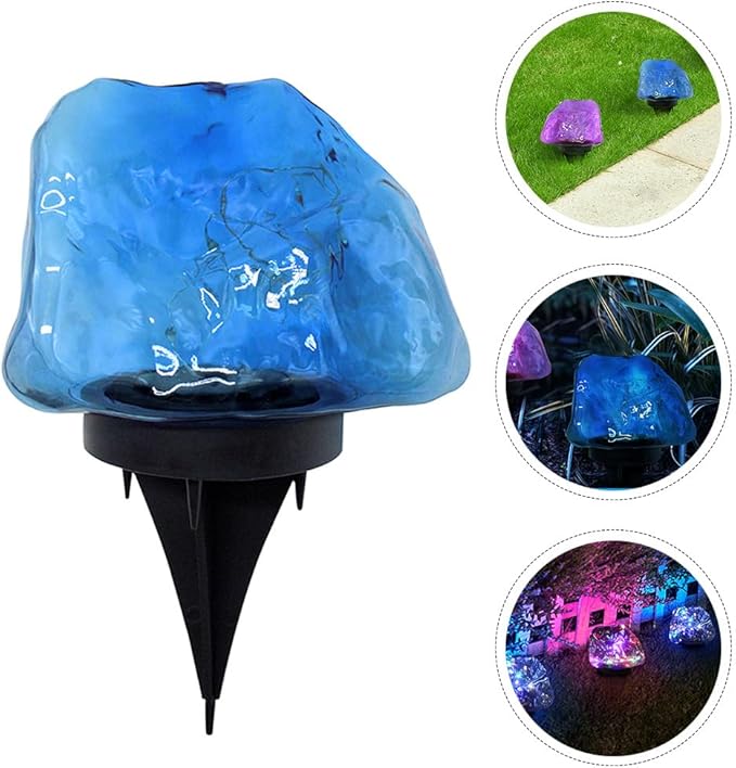 Gadpiparty 2 Pcs Solar Lamp Garden Buried Light Buried Light Ground Lamp Auto-on/Off - Outdoor Path Light | Lumora
