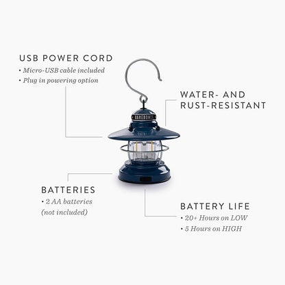 Edison Mini Lantern Red / 3-Pack