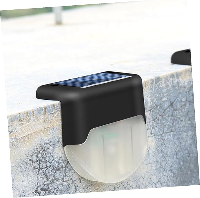 Solar Stair Lamp Outdoor Solar LED Fence Light Warm Lighting for Deck Garden Patio Handrail Easy Installation | Lumora