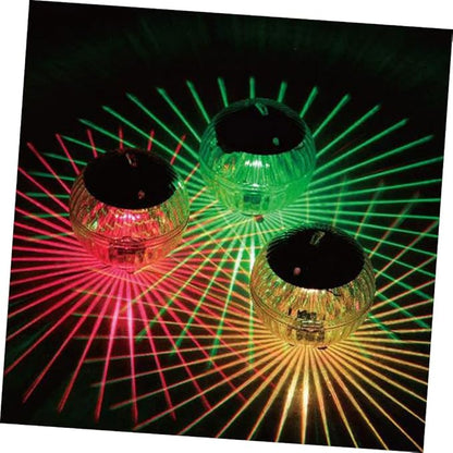Totority Solar Lawn Lights 2pcs Outdoor Solar Energy Garden Pathway Lamps with Color Changing LEDs Landscape Lighting for Patio Yard Decor