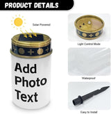 Solar Garden Lights for Cemetery Customizable Solar Lights Outdoor Garden, Eternal Lights for Cemetery Grave | Lumora