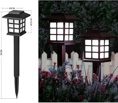 Solar Lights Outdoor Garden Solar Garden Lights Outdoor Waterproof for Pathway Led Solar Pathway Lights Yard Lights for Patio Driveway Lawn Backyard Sidewalk Lighting Create Atmosp