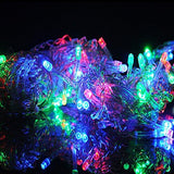 Lainin 11ft 96 LED Multi Color Linkable Fairy Curtain String Light with 8 Modes Functional Controller for | Lumora
