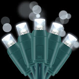 UL Listed 50 Count 5MM Wide Angle White Led Christmas Lights,Outdoor Mini Led String Light Set for Garden Patio | Lumora