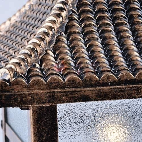 European Outdoor Glass Table Lamp Column Lamp Tradition Antique Victoria Waterproof Aluminum Garden Lawn Lights | Lumora