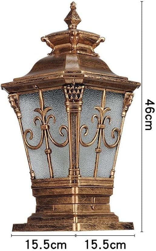 Post Lights Housing Decoration Stigma Lamp Outdoor Pillar Lighting Waterproof Courtyard Landscape Pillar Lamp | Lumora