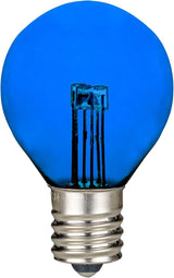 Novelty Lights 25 Pack G30 Glass LED Globe Bulbs, String Light Replacement Bulbs, E12 Candelabra Base, Energy | Lumora