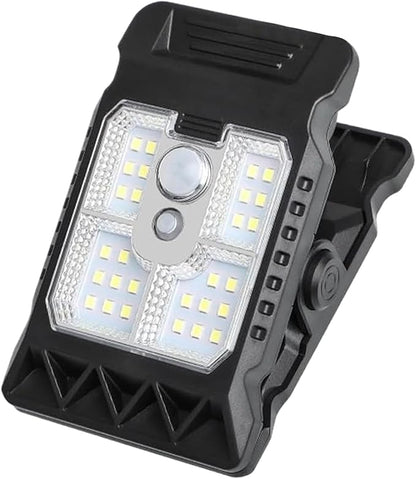Solar Fence Lamp - Compact LED Outdoor Light with Motion Detection for Pathways | Weatherproof Fixture with Adjustable Modes & Energy Saving Design for Terrace Driveway Courtyard Garage Cabin