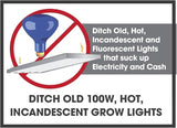 Grow Light A19 9W LED Blue Spectrum Hi-Growth Supplement | Lumora