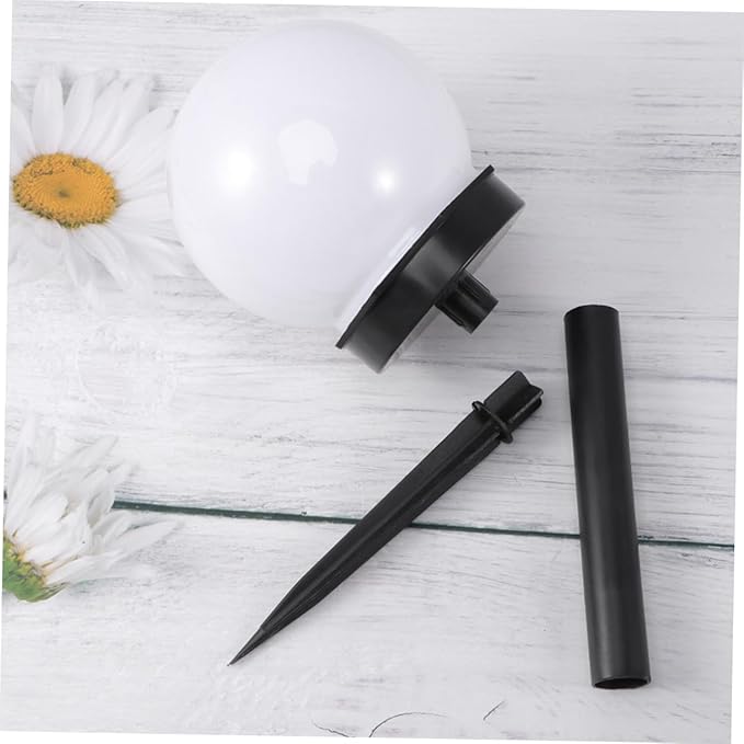 4pcs Solar Lawn Lights Warm White Garden Path Ground Plug Outdoor Waterproof Courtyard Landscape Lighting