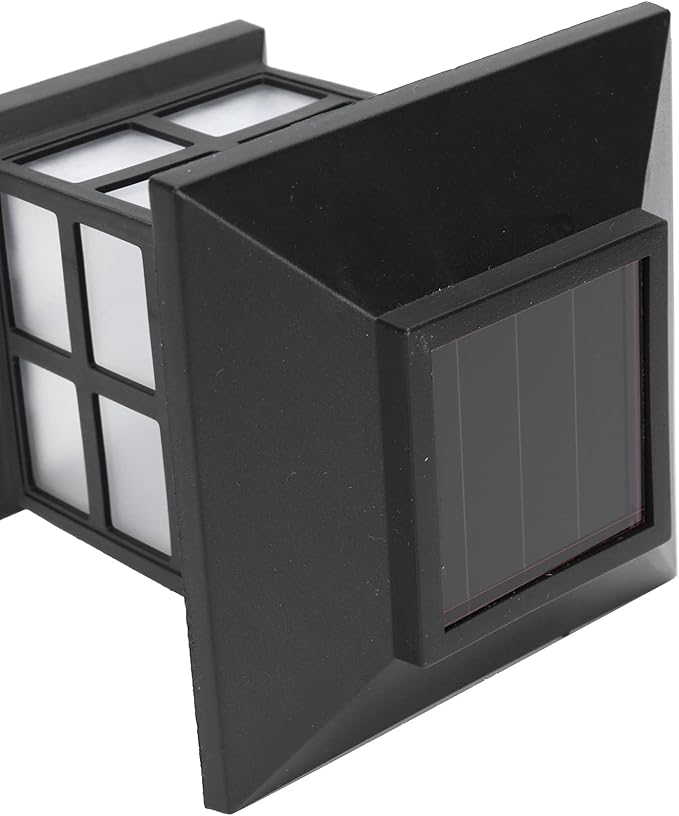 Brrnoo Solar, Solar Pathway Lights Outdoor Small House Shaped Stake Light 2Set Outside LED Decorative Walkway Outdoor for Yard Patio Driveway Garden