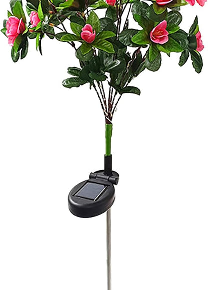 Solar Garden Lights, Solar Stake Light Simulation Flower Decorative LED Stake Lamp,Solar Flower Lights, Solar Lights for Garden Courtyard Lawn
