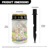 Easter Solar Lights Outdoor Solar Cross for Cemetery Grave Bunny Flameless Solar Powered Light for Prayer | Lumora