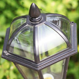 Lights Outdoor Antique Rustproof Aluminum Patio Street Light Industrial Retro Edison E27 Metal Pillar Lamp | Lumora
