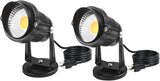 HANNAHONG 5W AC120V Landscape Up Down Spot-Light with Spiked Stand and Base, COB LED for Lawn Garden | Lumora