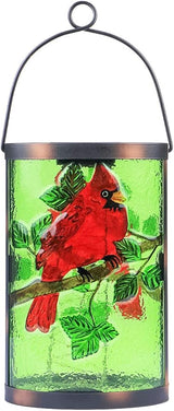 Hanging Solar Lantern Outdoor Decorative Waterproof LED Solar Cardinal Lights Tabletop Lamp for Outdoor Patio Garden | Lumora