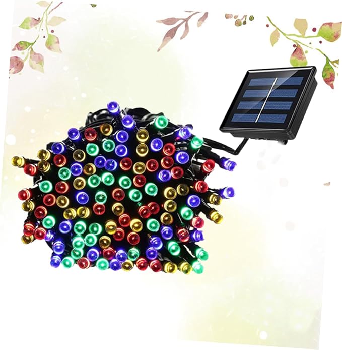100 LED Waterproof Solar String Lights 10M Decorative Outdoor Fairy Lights for Garden and Efficient Solar Powered | Lumora