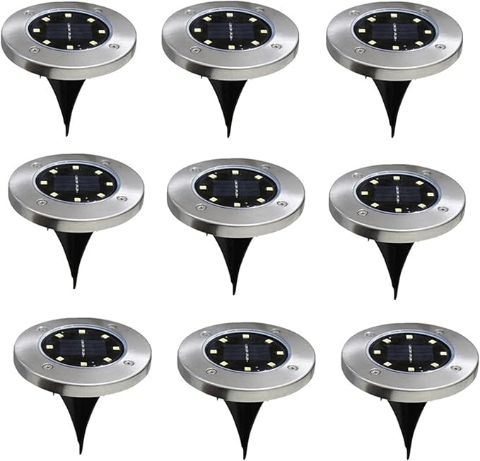 Solar Led Underground Light--Solar Lawn Lamps Yard Night Light Buried Solar Garden Light IP65 Waterproof Outdoor | Lumora