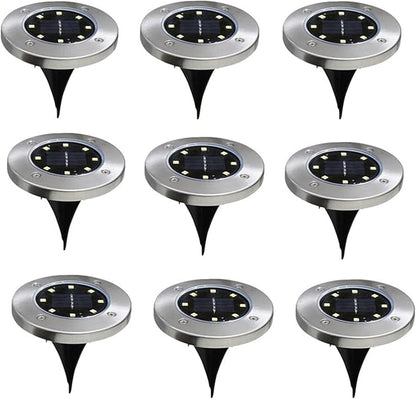 Solar Underground Light Solar Lawn Lamps Yard Night Light Buried
