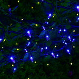 Brizled Blue Christmas Lights, 33ft 100 LED Christmas String Lights, 120V UL Certified Plug-in Xmas Tree Light | Lumora