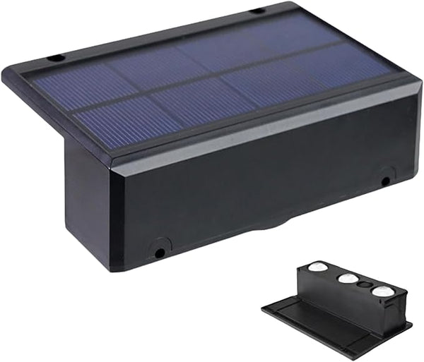 Solar Fence Lights | Automatic Decorative Waterproof Lamp | Stairs Solar Lights - for Outdoor Garden Yard Patio | Lumora